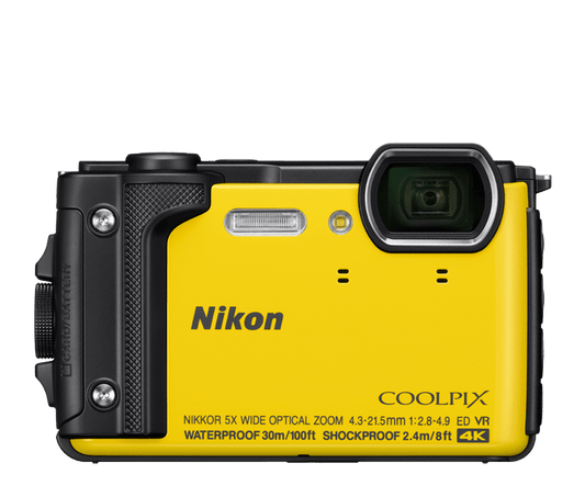 Nikon Coolpix W300 16MP Waterproof Camera – 4K Video, GPS, Wi-Fi, Rugged Build