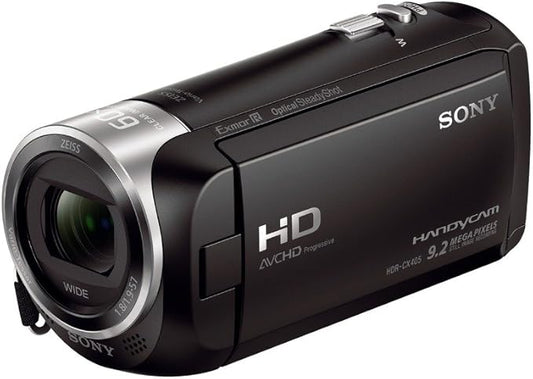Sony HDR-CX405 HD Handycam Camcorder – 60x Zoom, 1080p Recording, SteadyShot