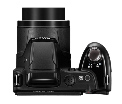 Nikon Coolpix L330 20MP Camera – 26x Zoom, AA Battery, HD Video