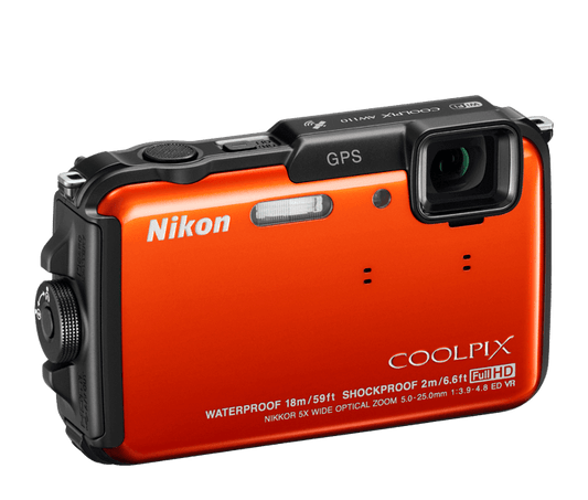 Nikon Coolpix AW110 16MP Waterproof Camera – GPS, Wi-Fi, 5x Zoom, Full HD Video