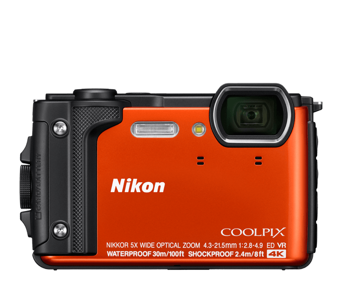 Nikon Coolpix W300 16MP Waterproof Camera – 4K Video, GPS, Wi-Fi, Rugged Build