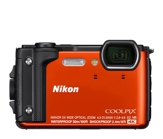 Nikon Coolpix W300 16MP Waterproof Camera – 4K Video, GPS, Wi-Fi, Rugged Build