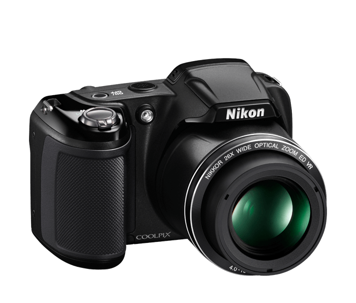 Nikon Coolpix L330 20MP Camera – 26x Zoom, AA Battery, HD Video