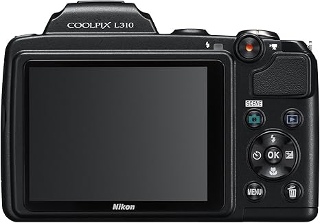 Nikon Coolpix L310 14.1MP Digital Bridge Camera with 21x Optical Zoom