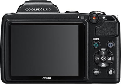 Nikon Coolpix L310 14.1MP Digital Bridge Camera with 21x Optical Zoom