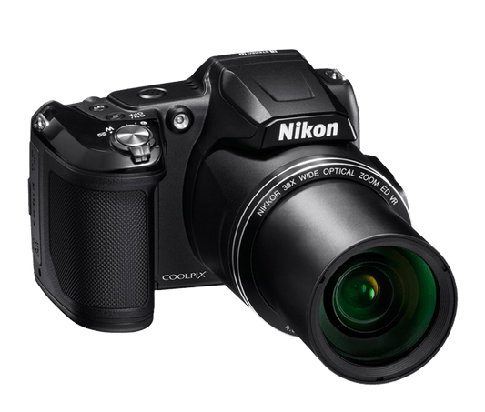 Nikon Coolpix L840 16MP Camera – 38x Zoom, Wi-Fi, AA Battery, Full HD Video, 3-Inch Display