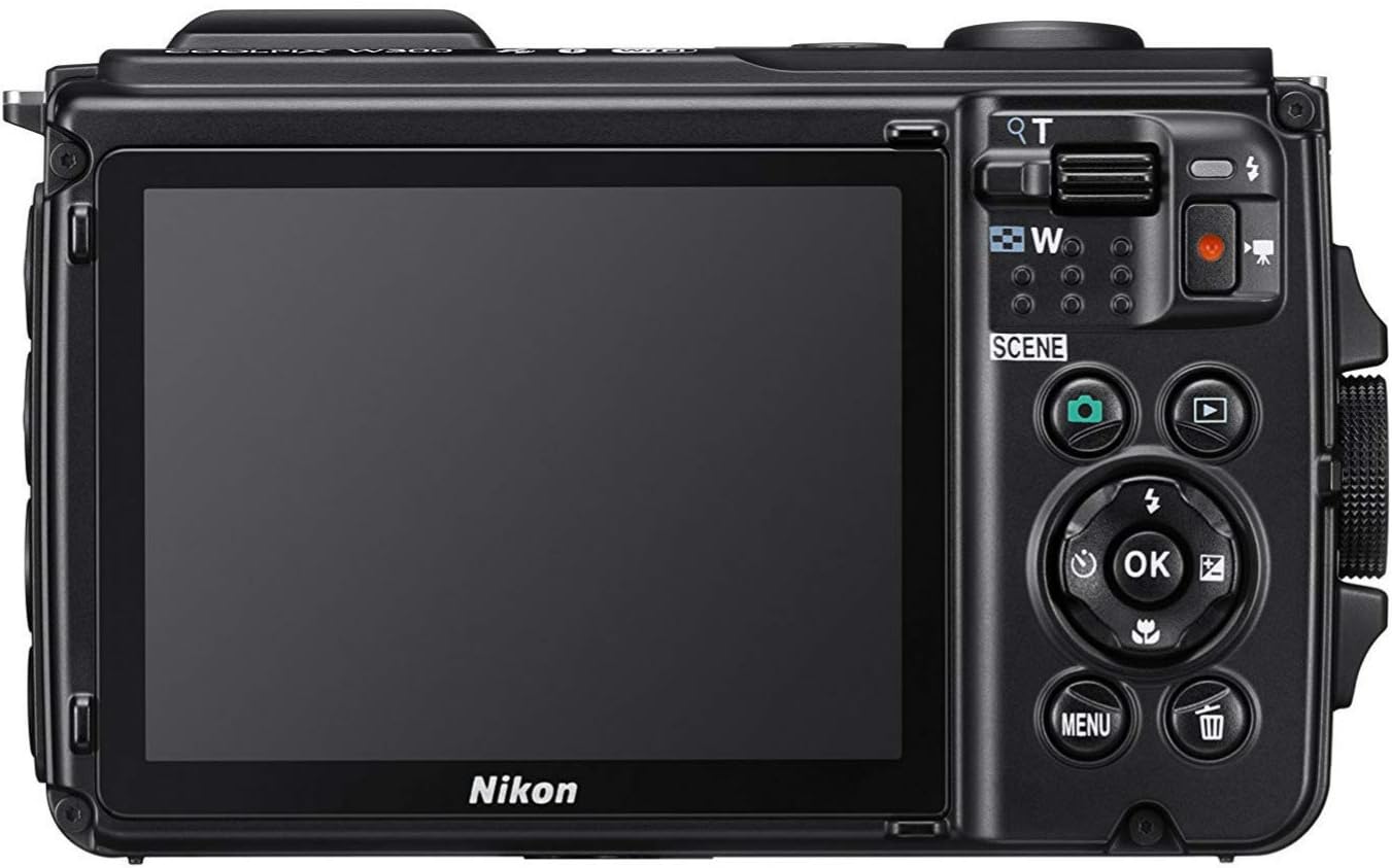 Nikon Coolpix W300 16MP Waterproof Camera – 4K Video, GPS, Wi-Fi, Rugged Build