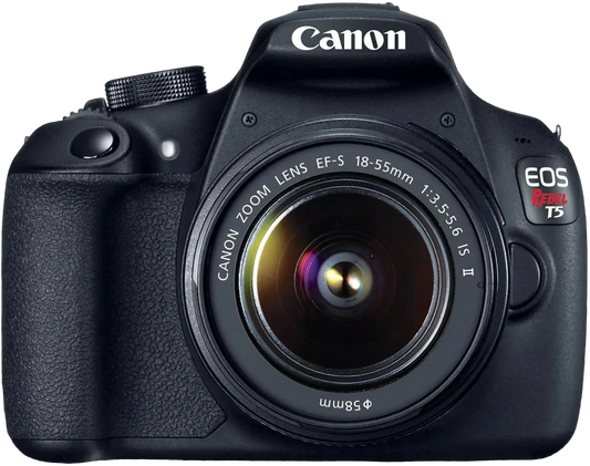 Canon EOS Rebel T5 DSLR – 18MP, Full HD 1080p, EF/EF‑S Lens Compatible