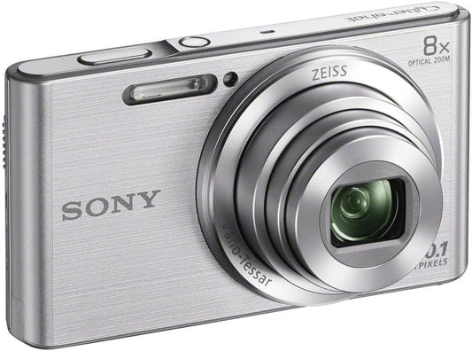 Sony Cyber‑shot DSC‑W830 20.1MP Camera – 8x Zeiss Zoom, Slim Design, HD Video