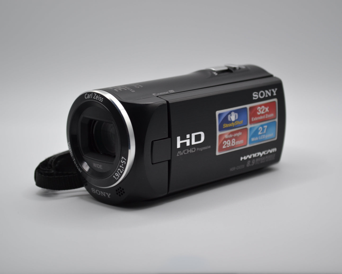 [refurbished]Sony Handycam HDR‑CX220 8.9 Megapixel | Camcorder
