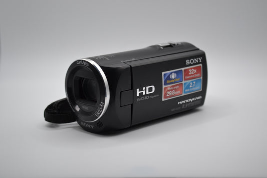 Sony Handycam HDR‑CX220 8.9 Megapixel Full HD Camcorder – 27x Zeiss Zoom, Exmor R Sensor, Lightweight Design