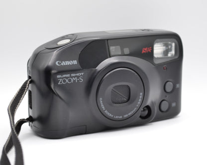 [refurbished]Canon Sure Shot Zoom‑S | 35mm Point&Shoot Film Camera