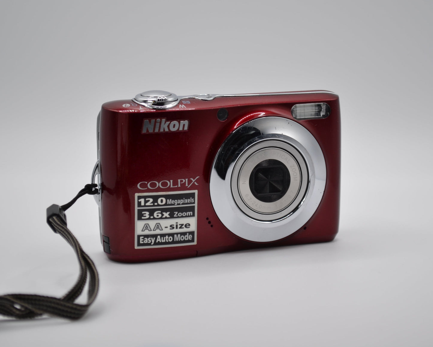 [refurbished]Nikon Coolpix L22 12 Megapixels Digital Camera