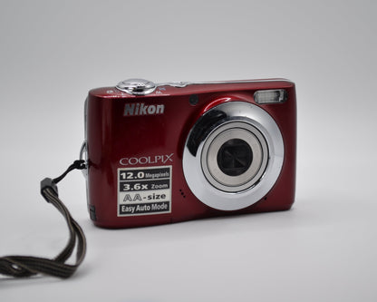 [refurbished]Nikon Coolpix L22 12 Megapixels Digital Camera