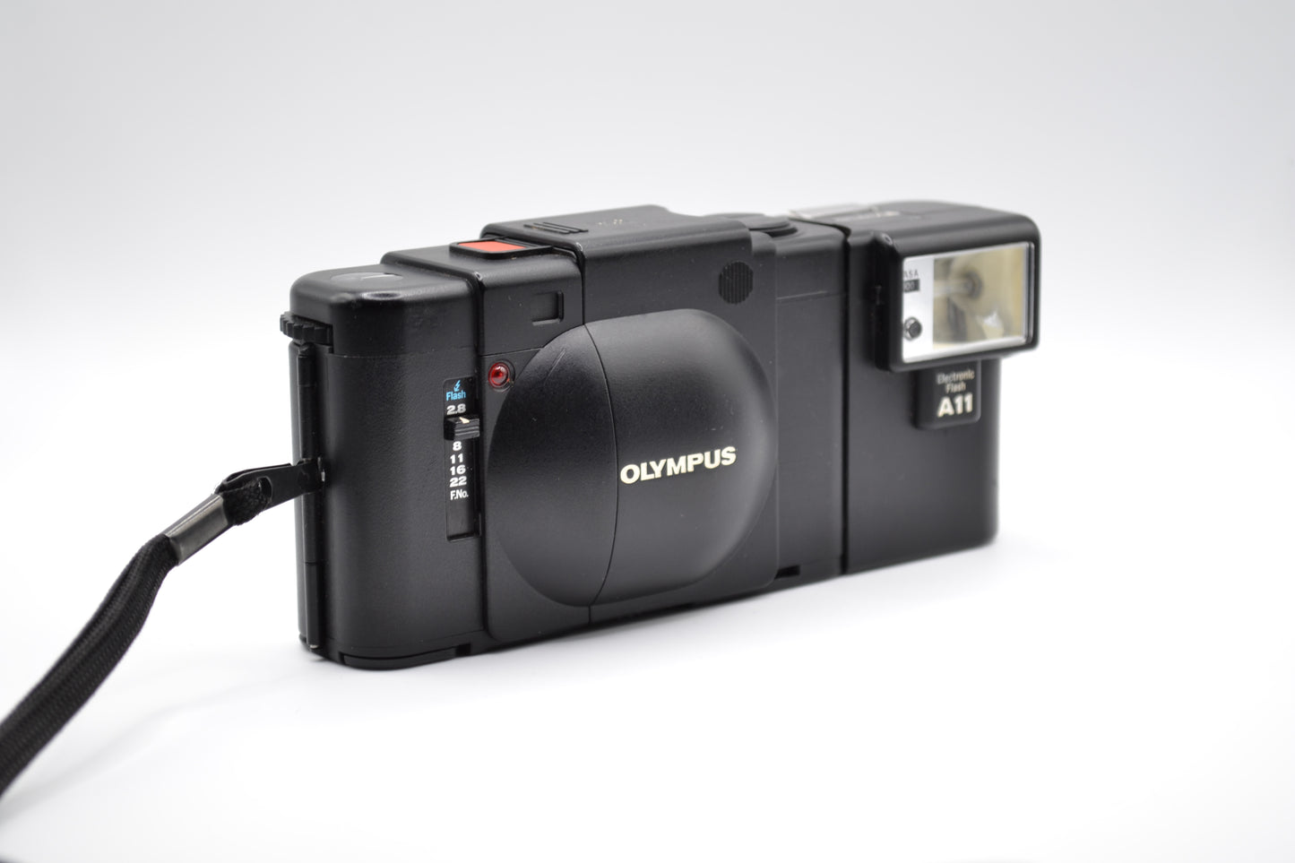 [refurbished]Olympus XA with A11 Flash 35mm Rangefinder Film Camera