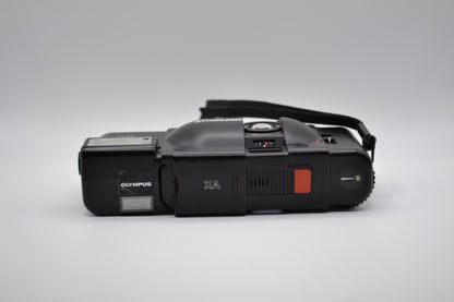 [refurbished]Olympus XA with A11 Flash 35mm Rangefinder Film Camera