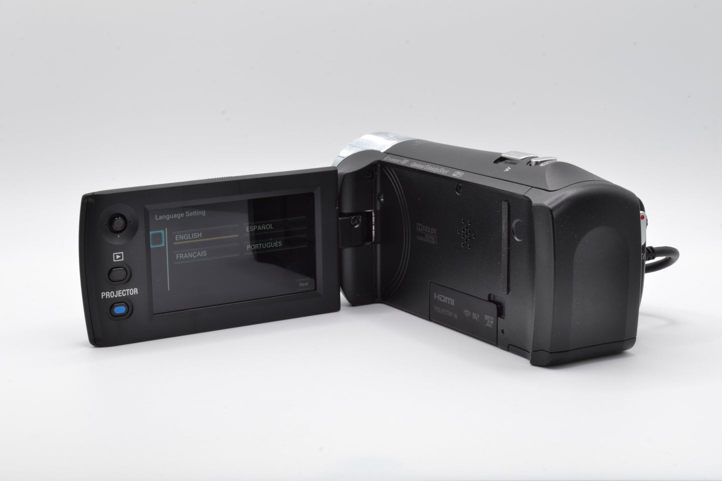 Sony HDR‑PJ440 Handycam – Full HD Camcorder, 30× Zoom, Built‑In Projector, Wi‑Fi