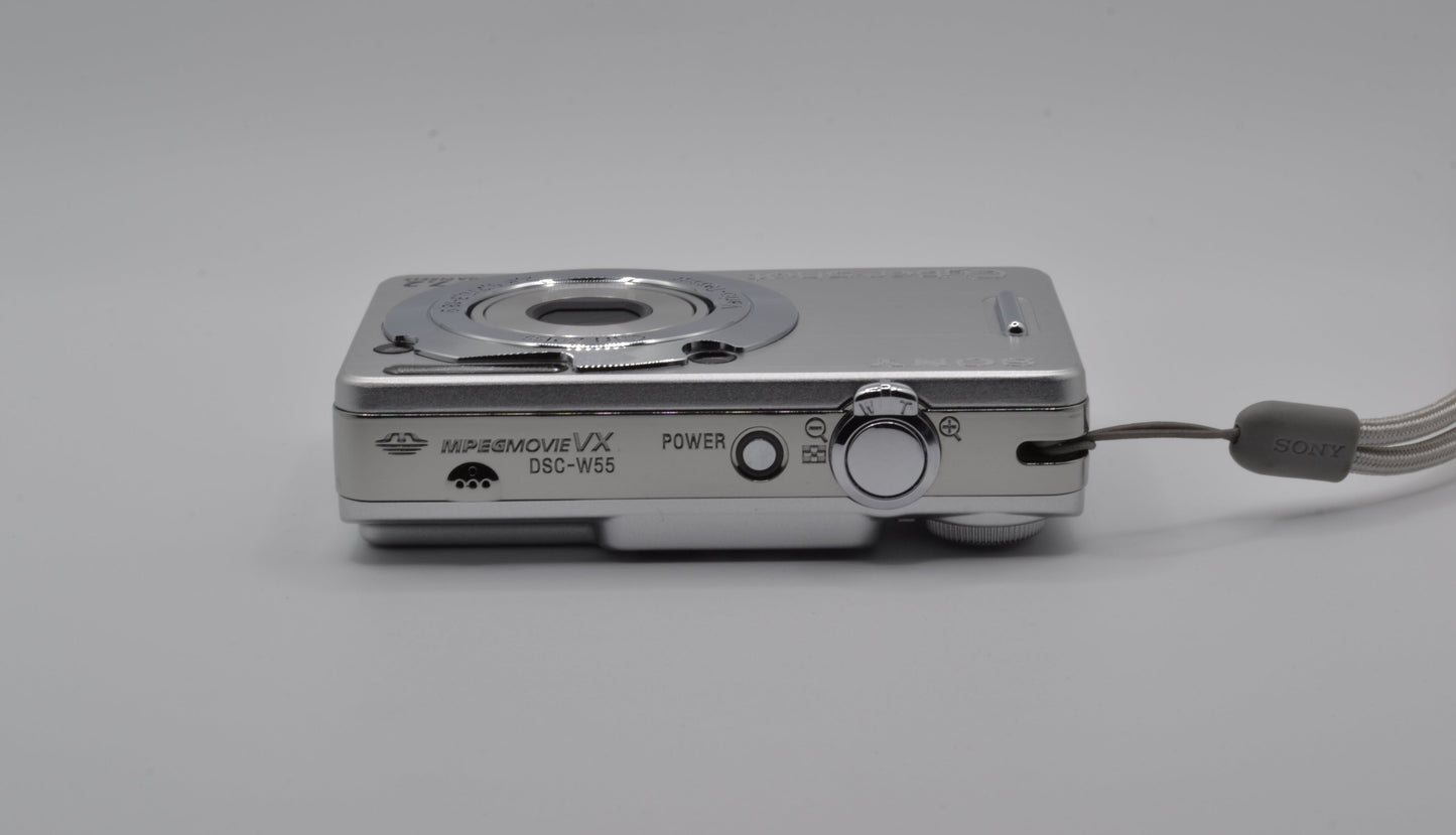 [refurbished]Sony Cyber‑shot DSC‑W55 | 7.2 Megapixels Digital Camera