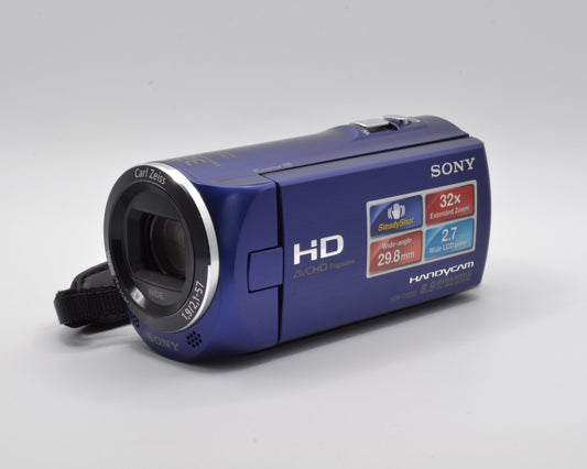 Sony Handycam HDR‑CX220 8.9 Megapixel Full HD Camcorder – 27x Zeiss Zoom, Exmor R Sensor, Lightweight Design