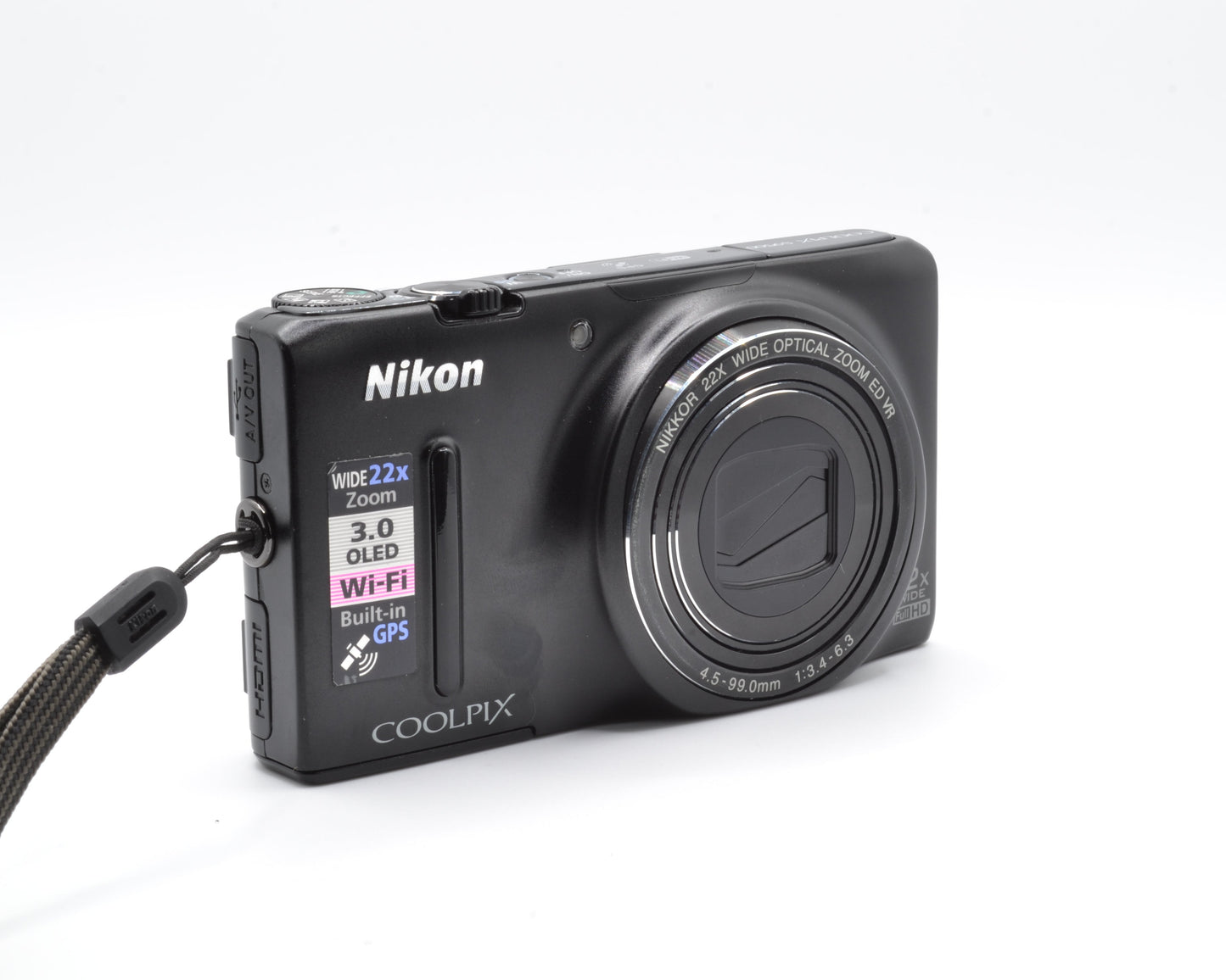 [refurbished]Nikon Coolpix S9500 | 18.1 Megapixels Digital Camera