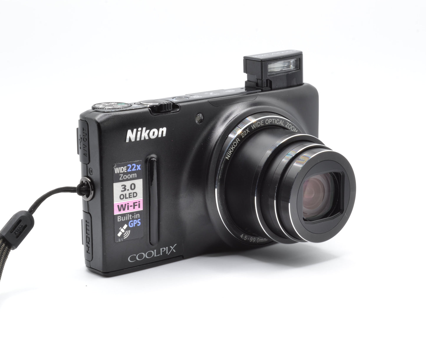 [refurbished]Nikon Coolpix S9500 | 18.1 Megapixels Digital Camera