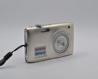 [refurbished]Nikon Coolpix S3100 14 Megapixels Digital Camera
