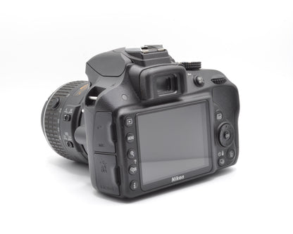 Nikon D3300 w/18-55mm lens | 24.2 Megapixels Digital SLR Camera