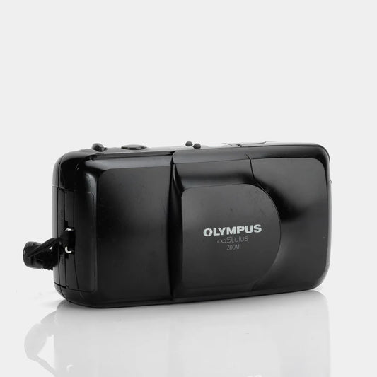 Olympus Stylus Zoom 35mm Film Camera – Compact, Weatherproof, Autofocus, Built‑in Flash