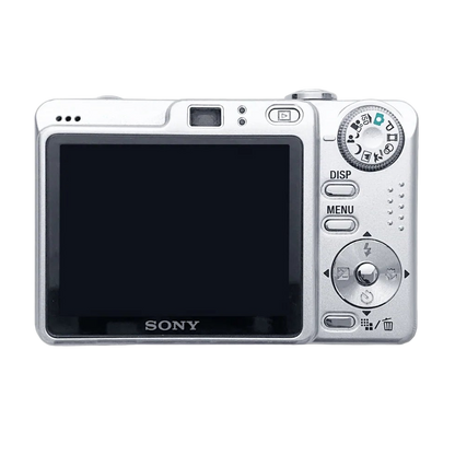 Sony Cyber‑shot DSC‑W55 7.2MP Camera – 3x Zeiss Zoom, Compact Design, VGA Video