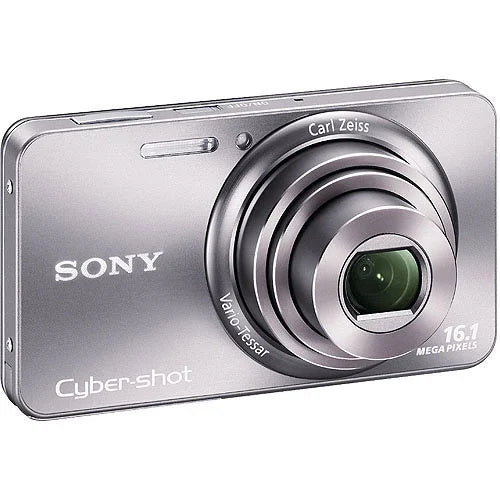 Sony Cyber‑shot DSC‑W570 16.1MP Camera – 5x Zeiss Zoom, Slim Design, HD Video