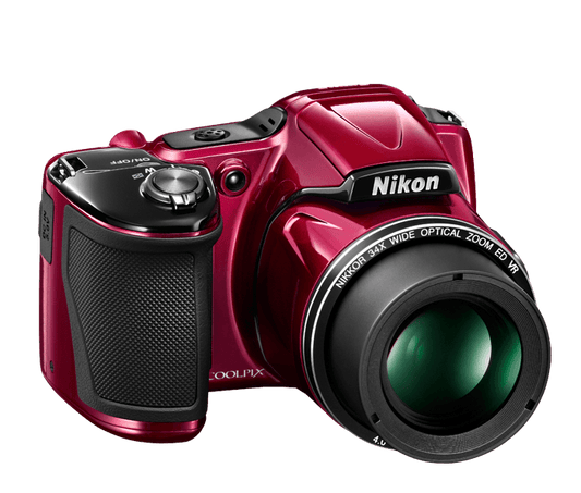 Nikon Coolpix L830 16MP Bridge Camera – 34x Zoom, Tilting LCD, Full HD Video