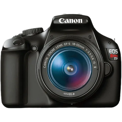 Canon EOS Rebel T3 DSLR – 12.2MP, HD Video, EF/EF‑S Lens Compatible